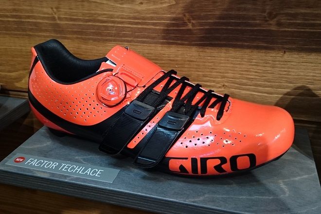 giro factor techlace road cycling shoes