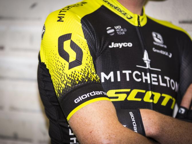 mitchelton scott cycling kit