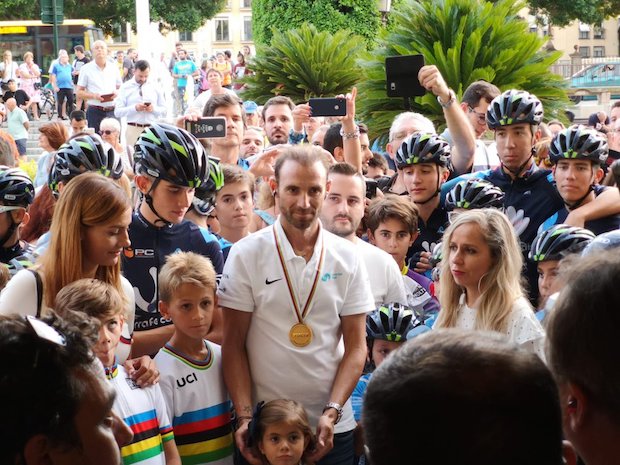 Alejandro Valverde Murcia welcome