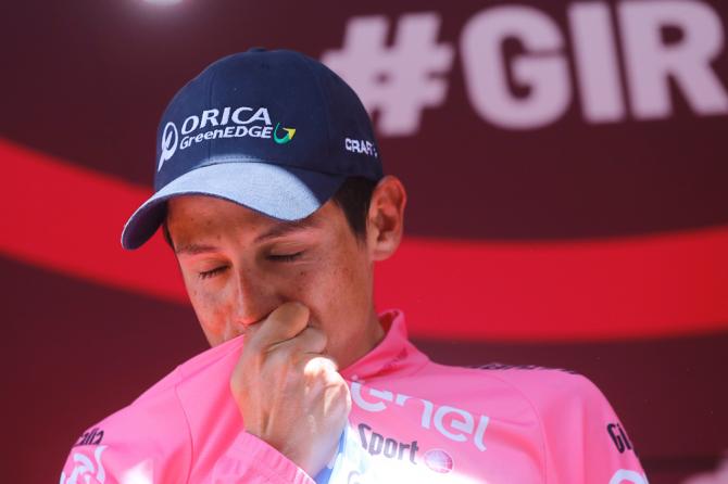 Esteban Chaves in Giro d'Italia 2016