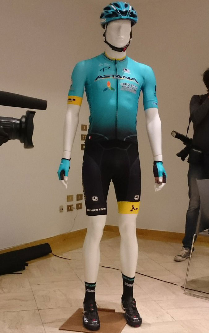 astana team jersey