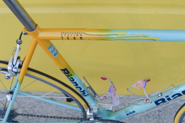 Marco Pantani's 1998 Bianchi Mega Pro XL