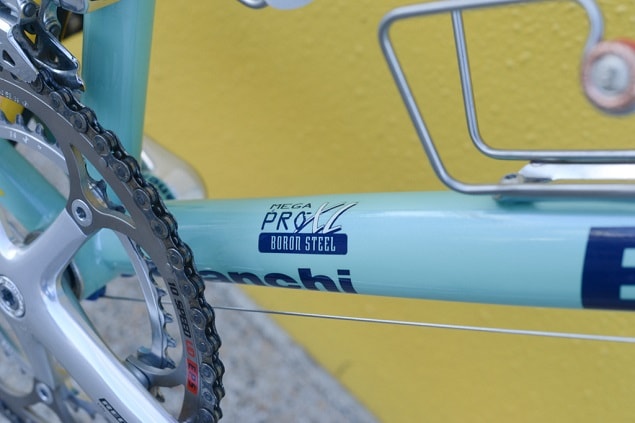 Marco Pantani's 1998 Bianchi Mega Pro XL