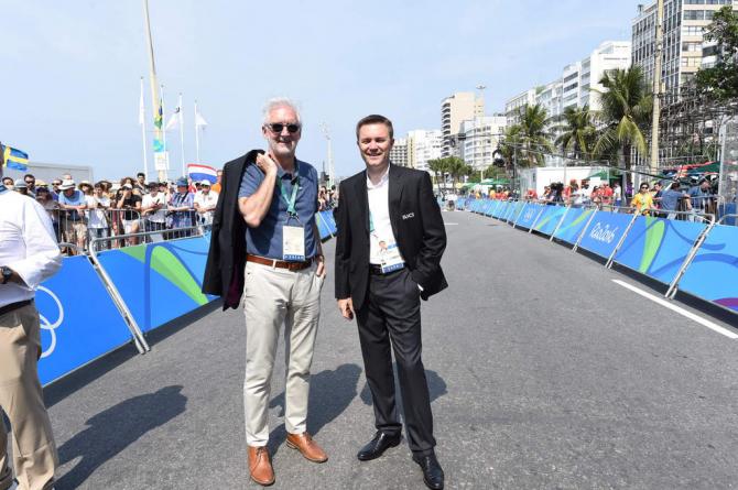 David Lappartient and Brian Cookson
