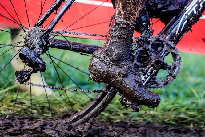 muddy bike