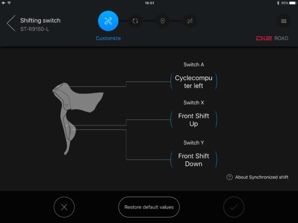 synchro shift shimano