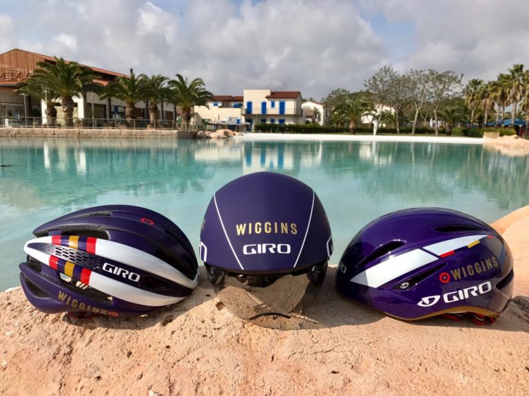 Team Wiggins helmets