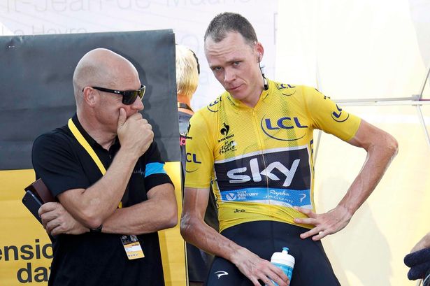 Chris Froome and Dave Brailsford