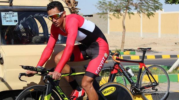 Egyptian cyclist dies during track race