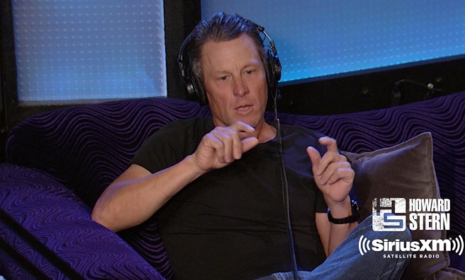 Lance Armstrong on Howard Stern 2017