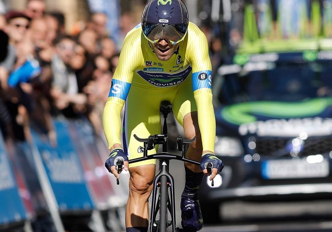 Alejandro Valverde pais vasco 2017 time trial