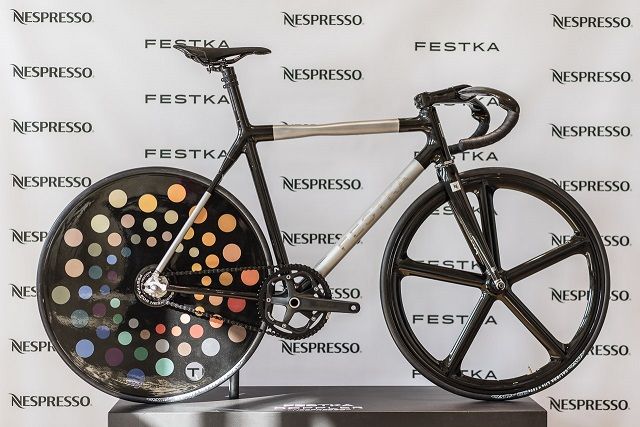 This Limited-Edition Bicycle Is Made From 300 Recycled Nespresso Coffee  Pods