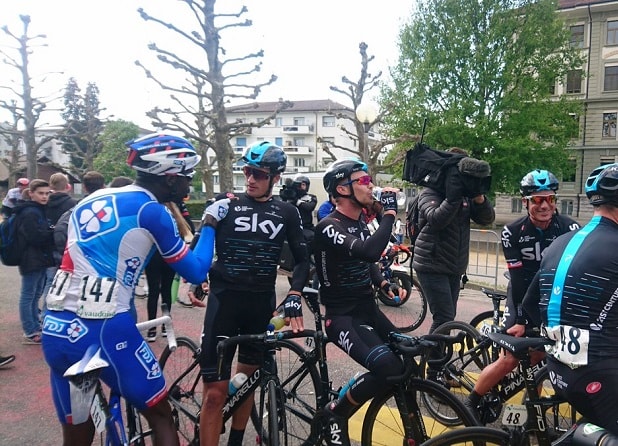 Kevin Reza and Gianni Moscon