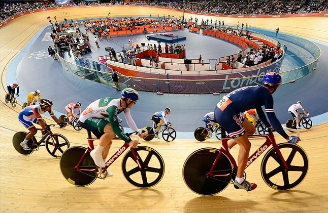 indoor cycling velodrome