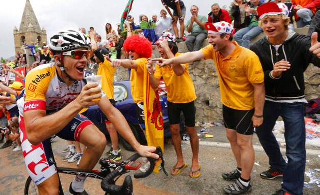 drunk cyclist