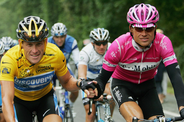 Lance Armstrong and Jan Ullrich