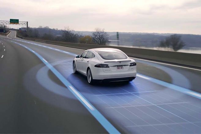 Tesla self-driving