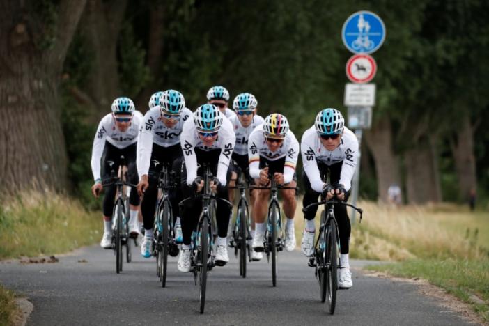 Team Sky skinsuit tour de france 2017