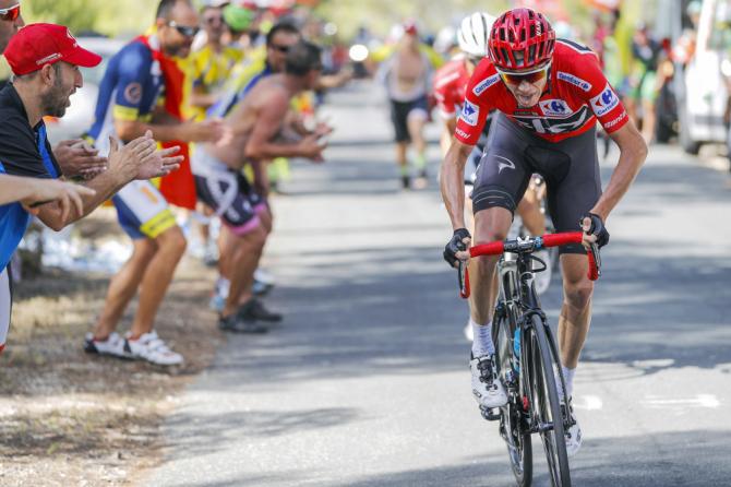 Chris Froome vuelta 2017 stage 8