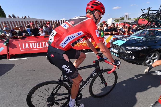 Chris Froome stage 12 vuelta