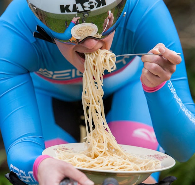cycling pasta