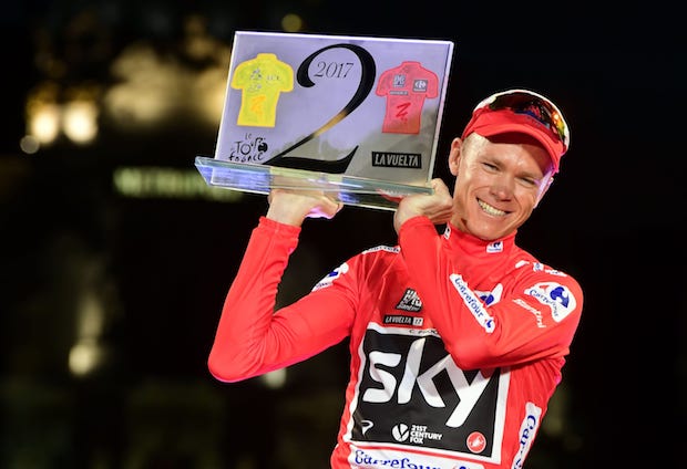 Chris Froome la vuelta 2017