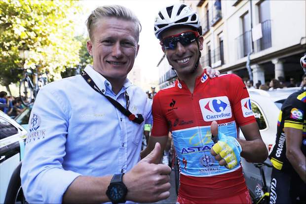 Vinokourov and Aru