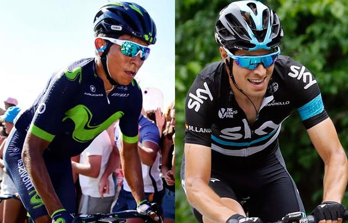 Nairo quintana mikel landa