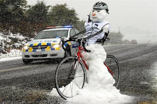 worst things cycling in winter