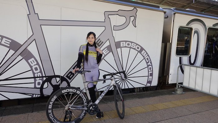 train for cyclists japan