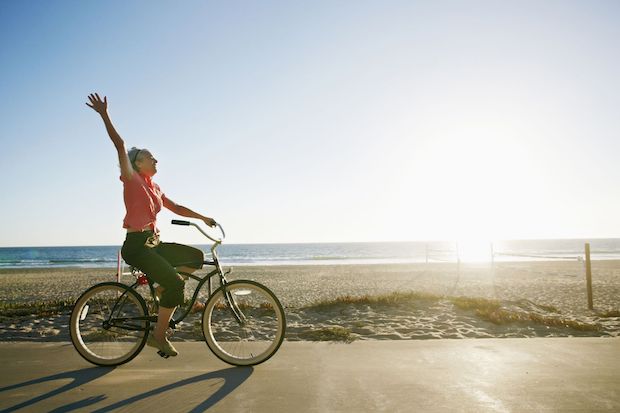 riding bike heart risk study