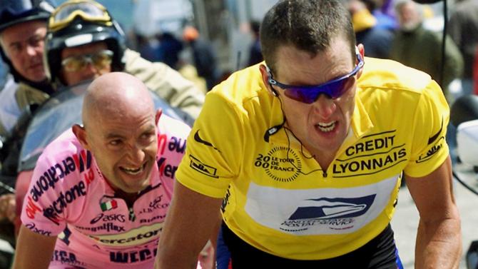 Lance Armstrong and Marco Pantani
