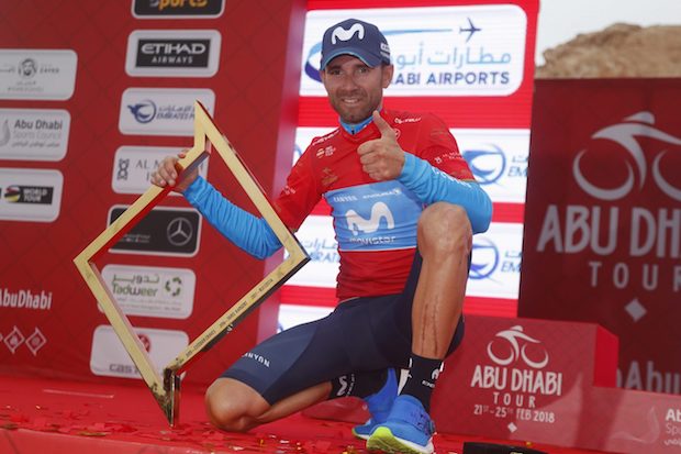 Alejandro Valverde wins Abu Dhabi Tour 2018