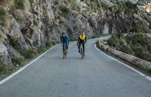 Sa Calobra (Mallorca) with Fränk Schleck