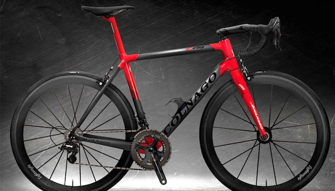 Colnago store c64 red