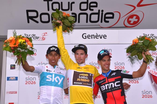 Tour de Romandie 2018 podium