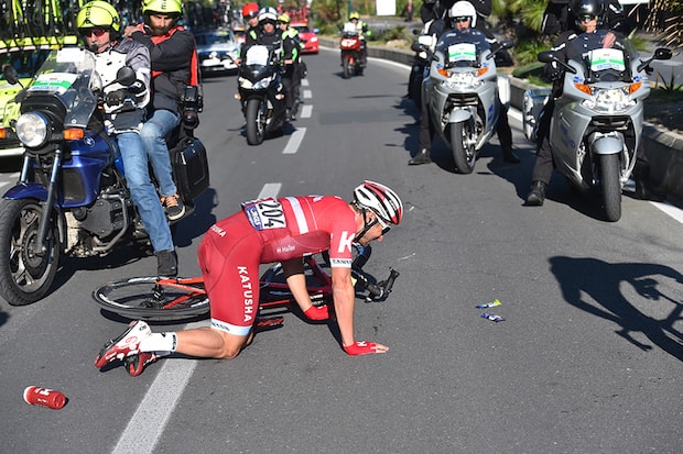 Marco Haller car collision