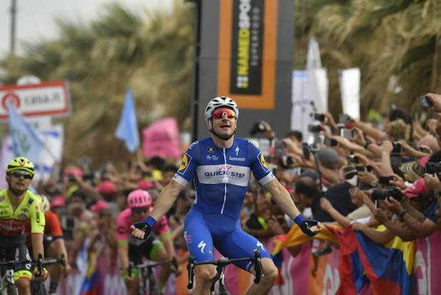 Elia Viviani giro 2018 stage 2 tel aviv