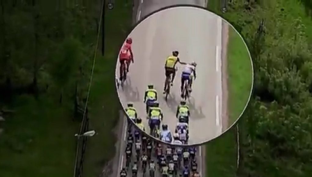 Lars Boom punches rider tour of norway