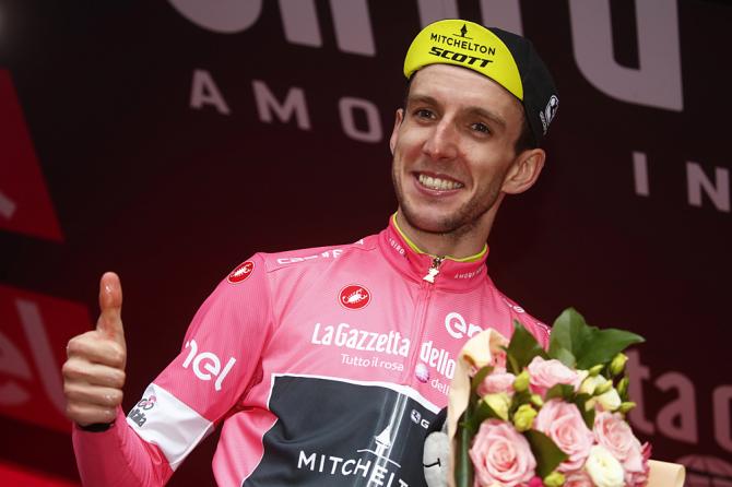 Simon Yates pink jersey giro 2018