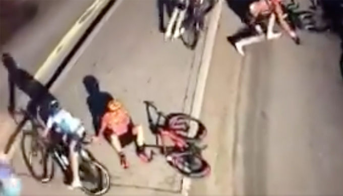 cyclist fakes crash tour of norway