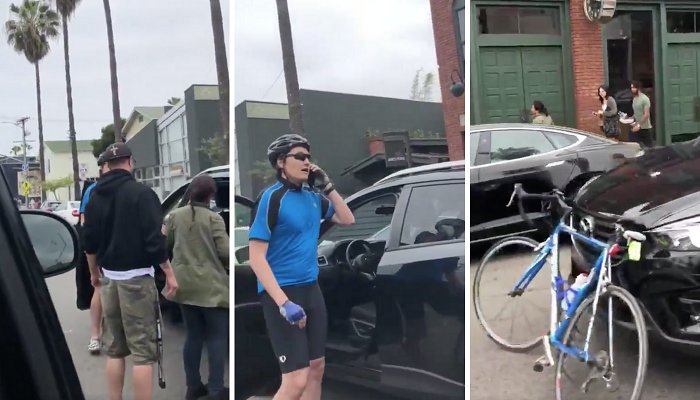 Cyclist Finds His Wife’s Stolen Car In Traffic