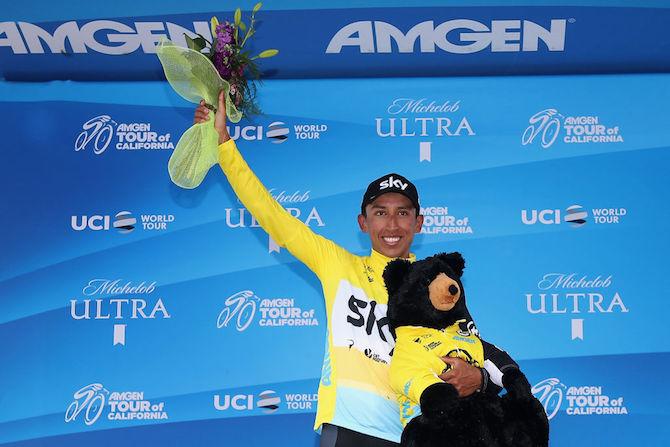 Egan Bernal wins 2018 TOur of California