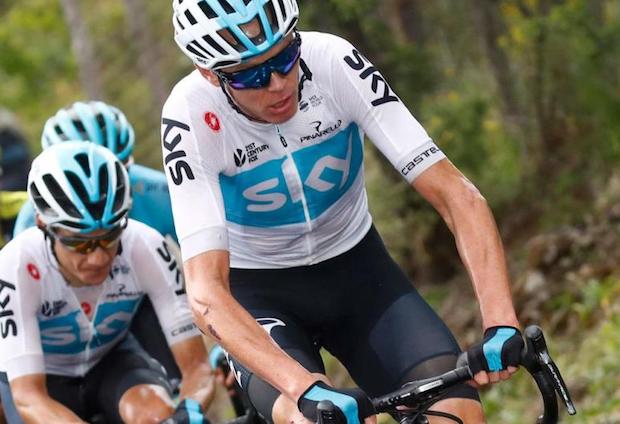 Chris Froome giro d'italia 2018