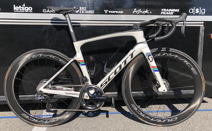 Pro Bike Daryl Impey s custom South African champion Scott