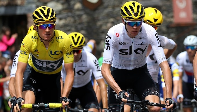 Geraint Thomas Chris Froome