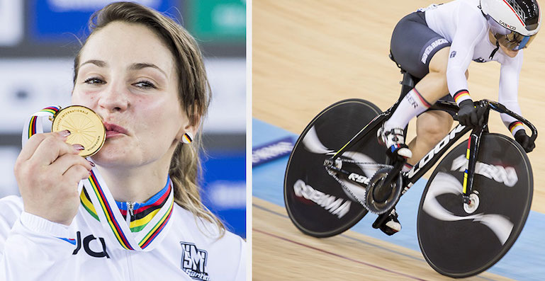 Kristina Vogel crash velodrome