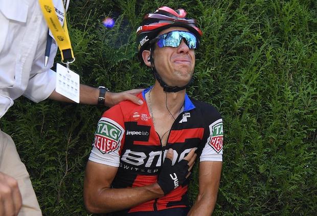 Richie Porte crash Tour de France 2018