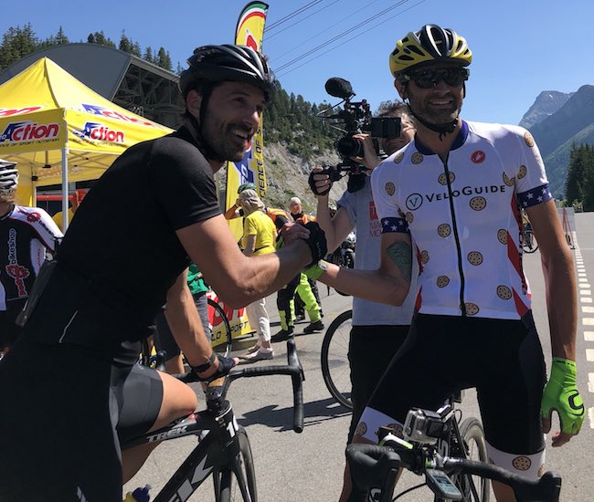 Phil Gaimon and Fabian Cancellara