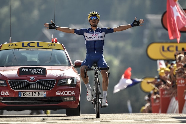 Julian Alaphilippe wins stage 10 tour de francde 2018